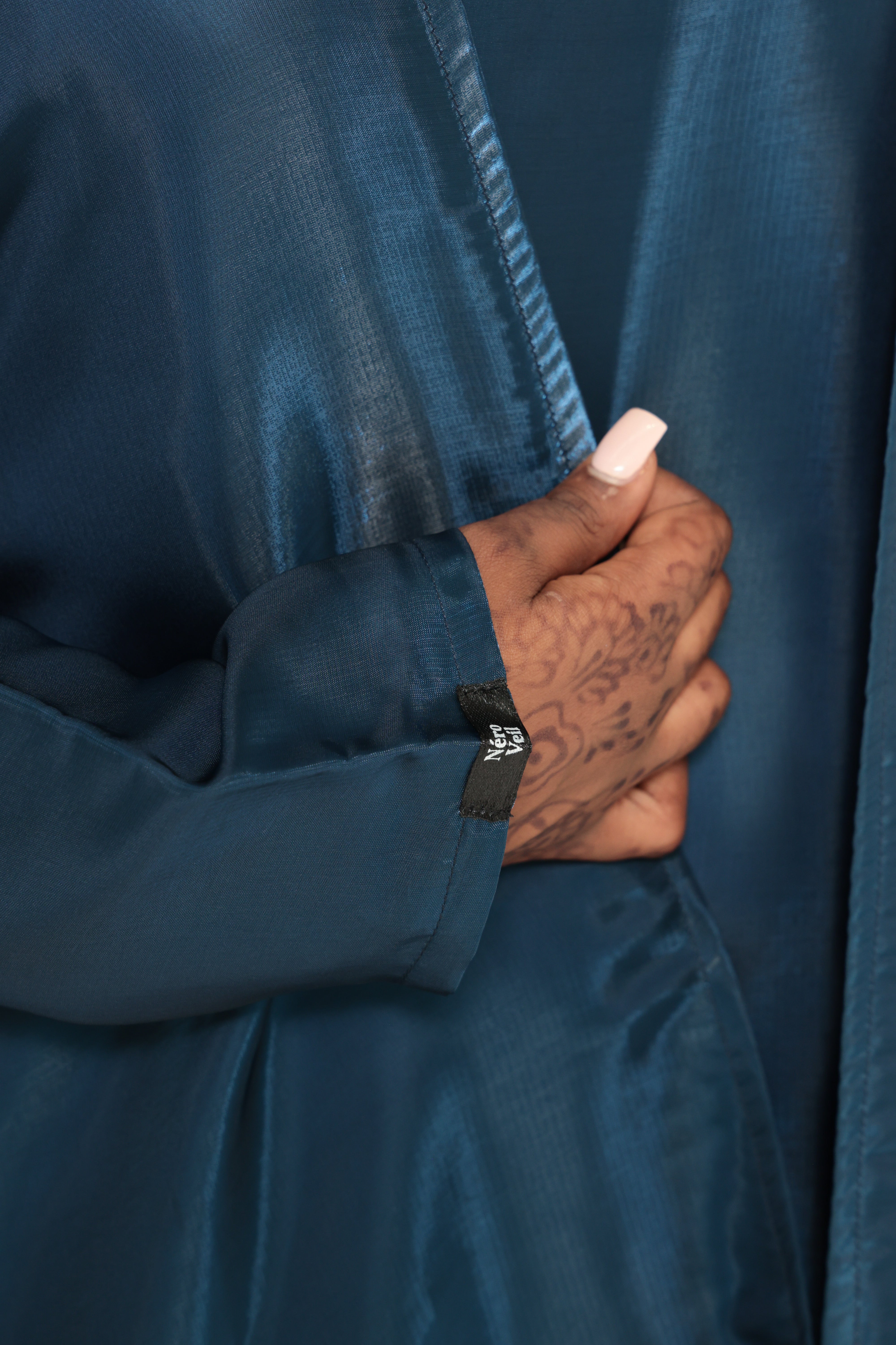 The Noor Collection -  Blue Abaya