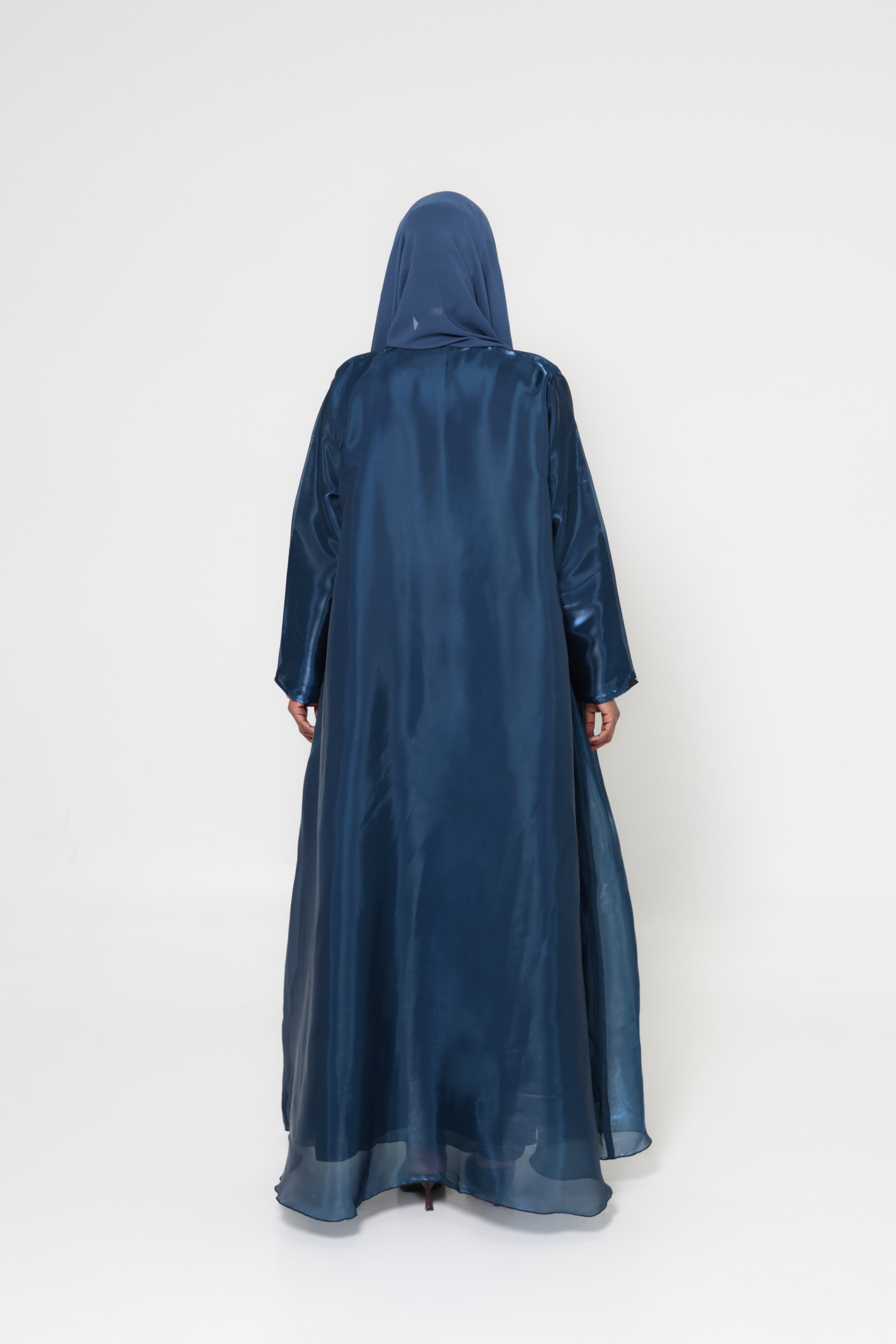 The Noor Collection -  Blue Abaya