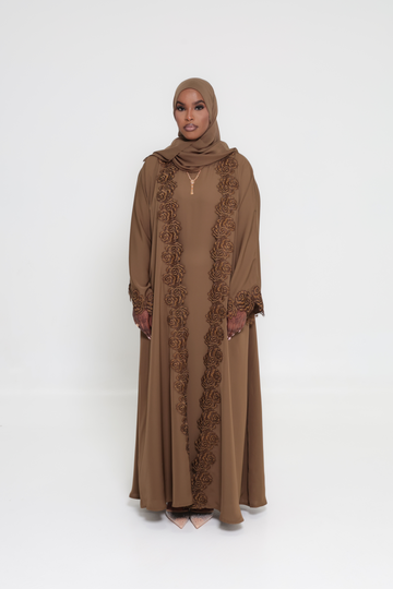 The Lace Collection - Olive Mocha